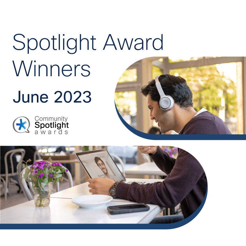 Time to thank and celebrate the June 2023 Spotlight Awardees!